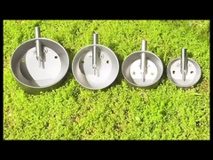 SS304 Oval Şekilli Domuz Su Kasesi Domuzlar İçin Otomatik Suluk