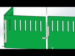 Domuz Kafesleri İçin Domuz Evi Petek PP Plastik Çit Panelleri